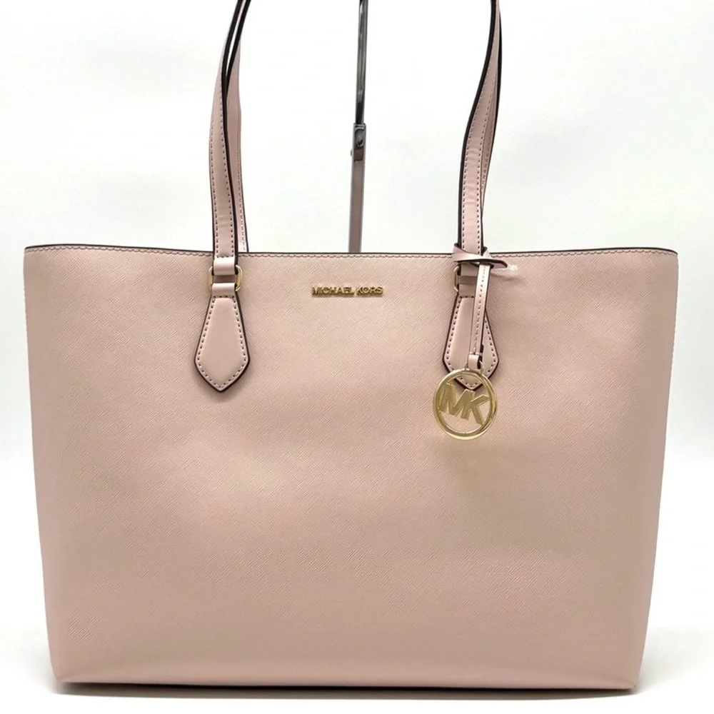 Michael Kors Sheila Large Signature Logo Tote Bag - Powder Blush